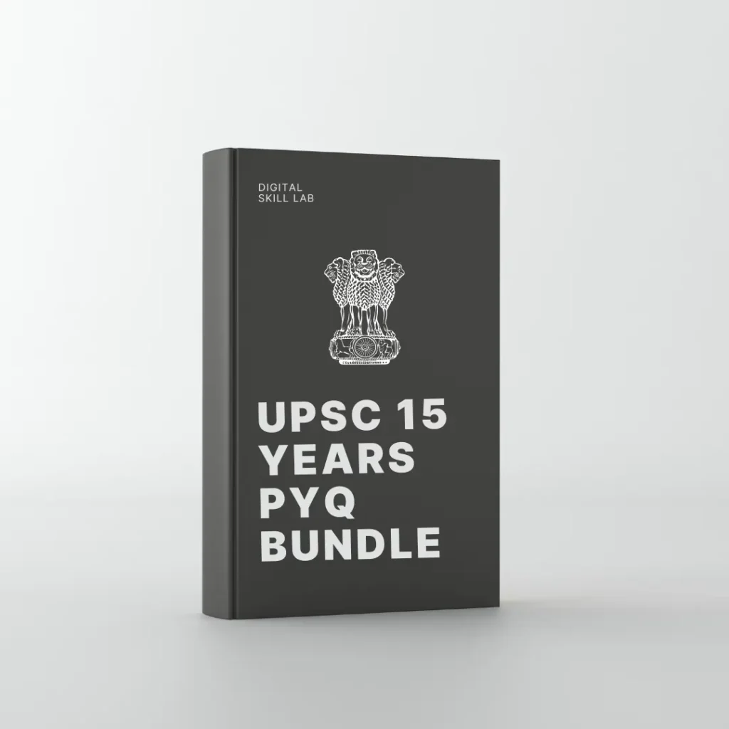 UPSC 15 YEARS PYQ